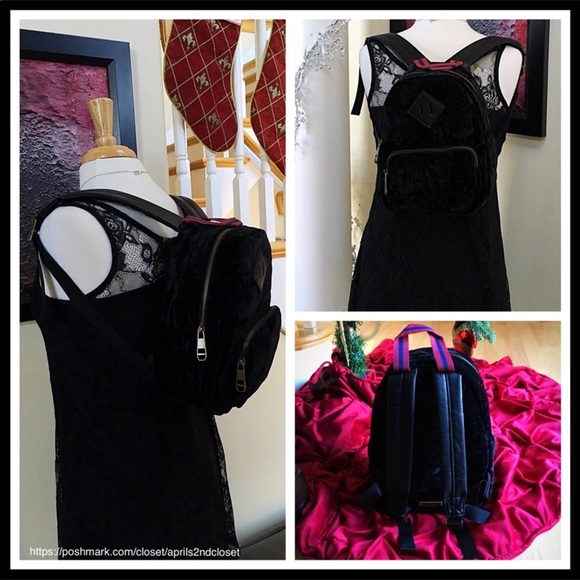 MADDEN GIRL BY STEVE MADDEN VEGAN SUEDE BACKPACK - Picture 5 of 8